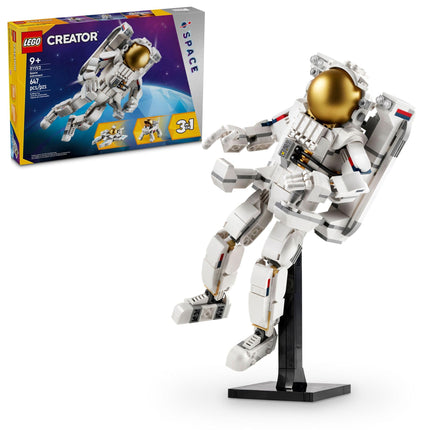 Buy LEGO Creator 3 in 1 Space Astronaut Toy, Building Set Transforms from Astronaut Figure to Space in India.