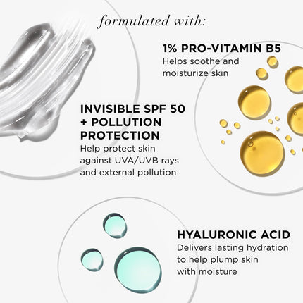 Buy IT Cosmetics SPF 50 Invisible Face Sunscreen & Hydrating Primer with Pro-Vitamin B5, 1.69oz India