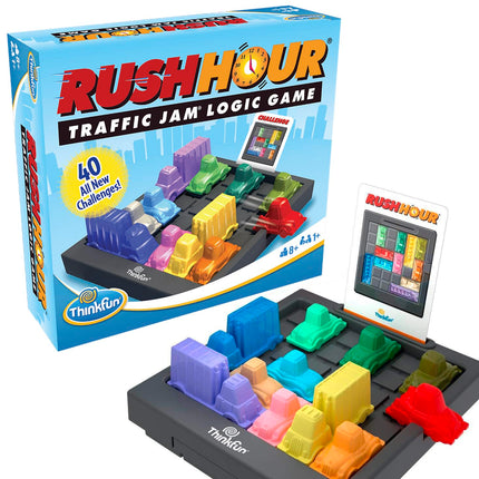 Buy ThinkFun Rush Hour Traffic Jam Brain Game and STEM Toy for Boys and Girls Age 8 and Up - Tons of Fun in India