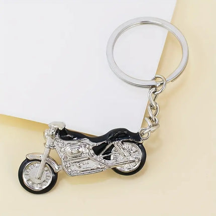 Maxbell  Metal Motorcycle Keychain: Durable, Stylish, Customizable – Perfect Gift for Bikers