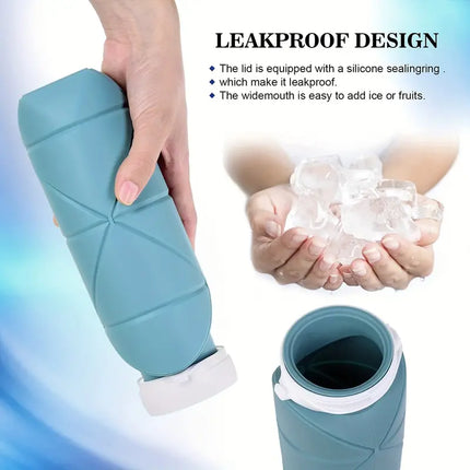 expandable water bottle::Leakproof Water Bottle 
