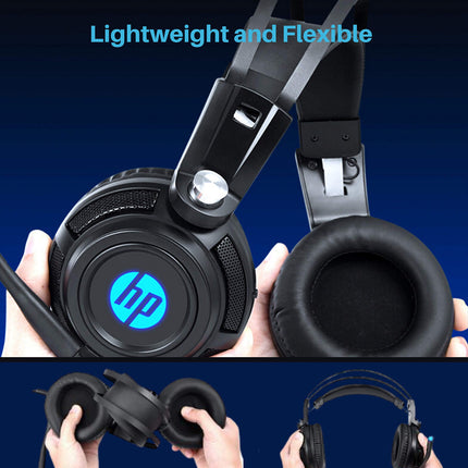 Buy HP Gaming Headphones With Microphone, PS4 Gaming headset with mic , Over the Ear Wired Gaming Headphones in India