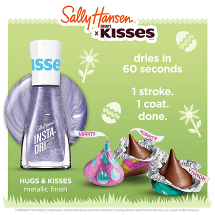 Sally Hansen Insta-Dri x Hershey's Kisses - Hugs & Kisses, 0.3oz