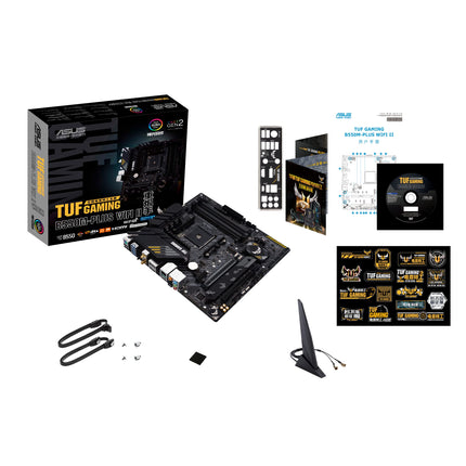 Buy ASUS TUF Gaming B550-PLUS WiFi II AMD AM4 Motherboard in India.