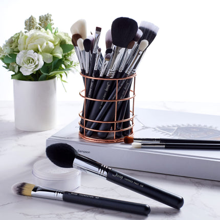 buy Jessup Makeup Brushes Set Professional 27 pcs Brush Makeup Premium Synthetic Foundation Contour Powder in India