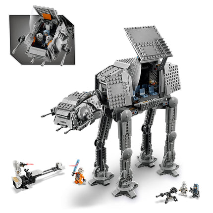 LEGO® Star Wars™ AT-AT™ 75288 Building Kit,AT-AT Walker Building Toy;Universe and Recreate Classic Star Wars Trilogy Scenes