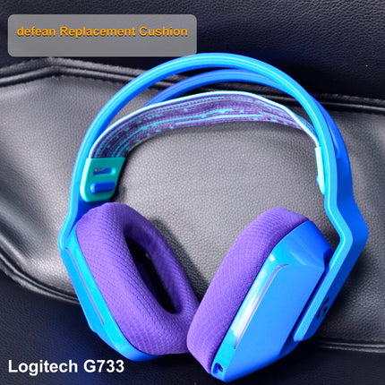 Buy G733 Earpads - defean Replacement Ear Cushion Cover Compatible with Logitech G733 G 733 Lightspeed in India