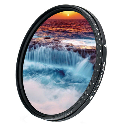buy JJC 49mm ND Filter ND2-2000 VND Variable Neutral Density Fader for Canon EOS R100 R50 R10 with RF-S in India