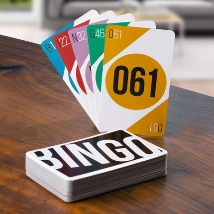 Royal Bingo Jumbo Calling Cards - Pack of 84 - High Visibility, 5.25" x 3.75" per Card-Replacement for Raffle and Balls