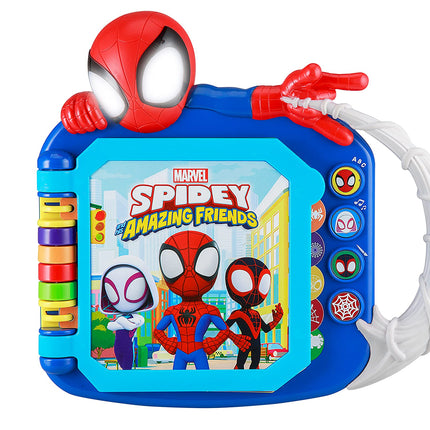 buy eKids Spidey and His Amazing Friends Book, Toddler Toys with Built-in Preschool Learning Games, Educ. in india