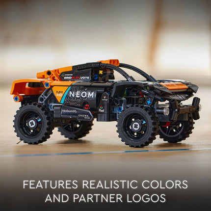 Buy LEGO Technic NEOM McLaren Extreme E Race Car, Off-Road Pull Back Car Toy for Action Vehicle Role in India