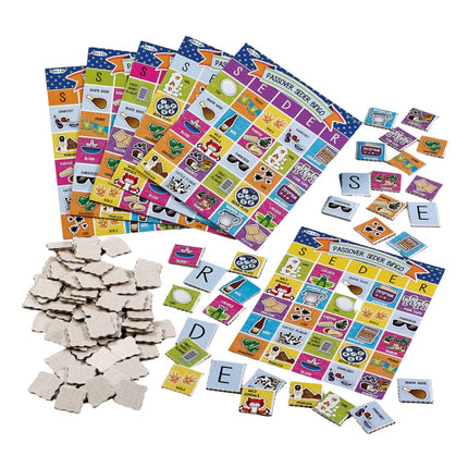 Rite Lite Passover Bingo Game - Fun Passover Party Game for All Ages in a Collectible Tin