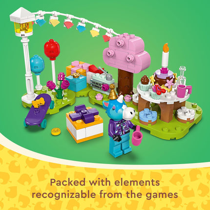 Buy LEGO Animal Crossing Julian's Birthday Party Video Game Toy for Kids, Animal Crossing Toy in India.