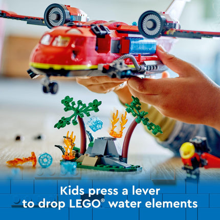 Buy LEGO City Fire Rescue Plane Toy for Kids and Fans of Firefighter Toys, Fun Birthday Gift Idea for Children in India