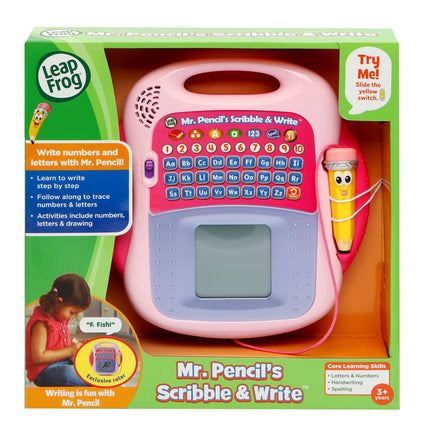 LeapFrog Mr. Pencil's Scribble and Write - Amazon Exclusive, Pink