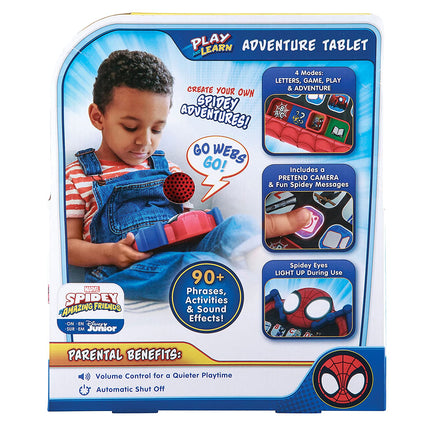 ekids Spidey and His Amazing Friends Kids Tablet for Preschool, Tablet with Educational Games and ABC Learning for Toddlers Aged 3 and Up