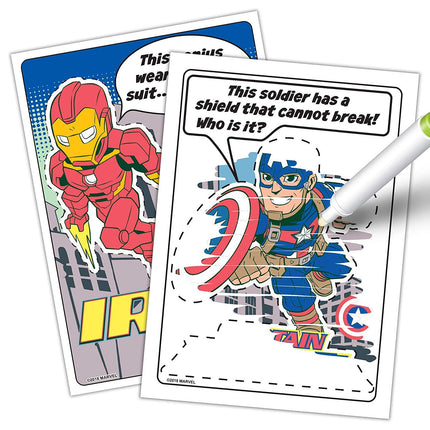 buy Marvel Super Hero Adventures Imagine Ink Coloring Book Activity Set ~ No Mess Magic Ink Activity Book in India