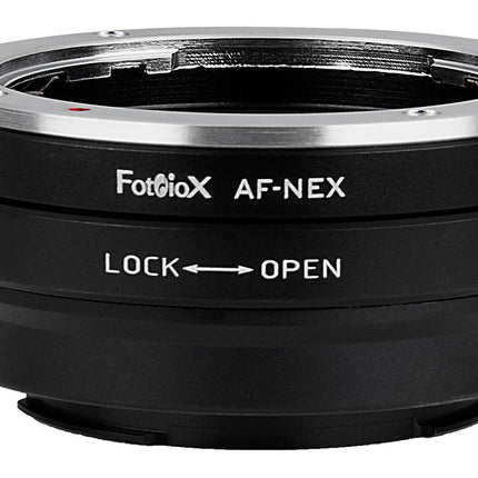 Fotodiox Lens Mount Adapter - Compatible with Sony A-Mount DSLR (Minolta AF A-Type) Lens to Sony E-Mount Mirrorless Cameras