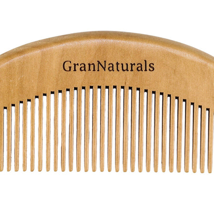 Buy GranNaturals Wooden Comb for Detangling & Styling Wet or Dry Curly, Thin, Thick, Wavy, or Straight Hair in India.