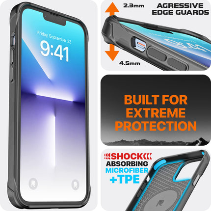 buy REBEL Case for iPhone 13 Pro Max [Gen-3 Aramid Fiber] Strong MagSafe Compatible, Protective Shockproof in India