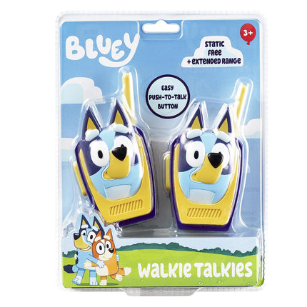 ekids Bluey Toy Walkie Talkies for Kids, Indoor and Outdoor Toys for Kids and Fans of Bluey Toys for Toddlers