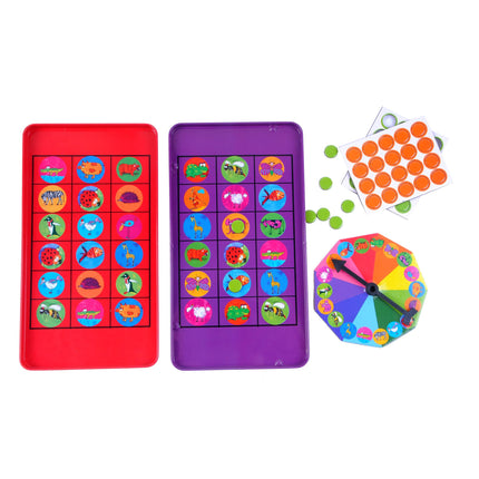 The Purple Cow Animal Bingo Game - Car Games , Airplane Games and Quiet Games