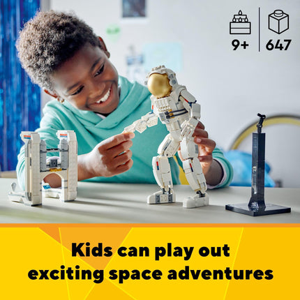 Buy LEGO Creator 3 in 1 Space Astronaut Toy, Building Set Transforms from Astronaut Figure to Space in India.