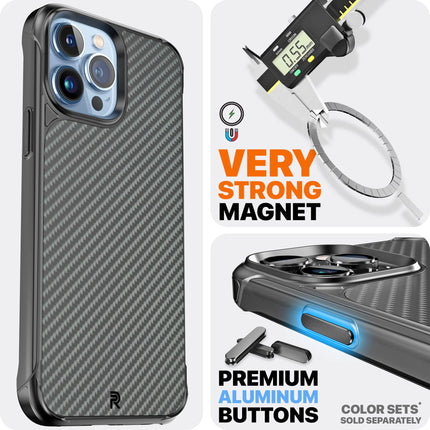 buy REBEL Case for iPhone 13 Pro Max [Gen-3 Aramid Fiber] Strong MagSafe Compatible, Protective Shockproof in India