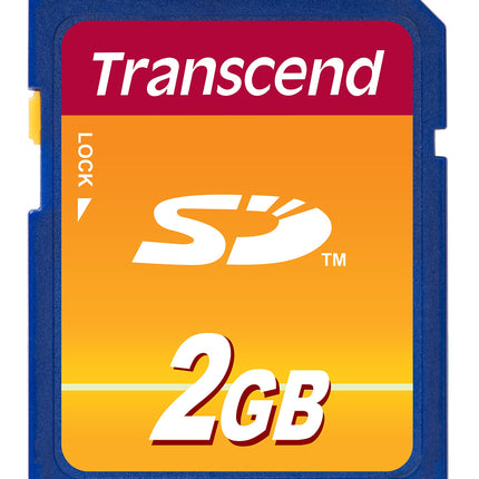 Transcend 2GB SD Flash Memory Card::Transcend 2GB SD Flash Memory Card ::2 gig SD card Price