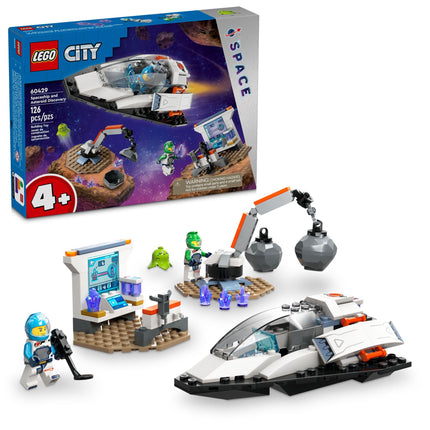 Buy LEGO City Spaceship and Asteroid Discovery Toy Building Set, Gift for Kids Ages 4 Years Old and in India.