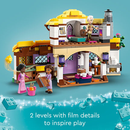 buy LEGO Disney Wish: Asha's Cottage 43231 Building Toy Set, A Cottage for Role-Playing Life in India