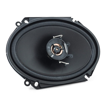 buy Kenwood KFC-C6866R Road Series Car Speakers (Pair) - 6"x8" 2-Way Car Coaxial Speakers, 250W, 4-Ohm Impedance, Cloth Woofer & Balanced Dome Tweeter, Heavy Duty Magnet Design in India