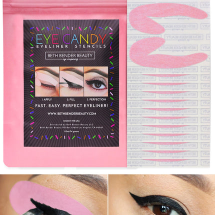 Buy Eyeliner Stencils | Cat Eyeliner Stencil & Winged Eyeliner Tool | Made in USA & Created by Celebrity in India