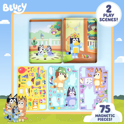 buy Bluey Magnetic Playset, Magnet Activity Toys, Great Birthday Parties, at-Home Activities, or Screen-Free Fun in India