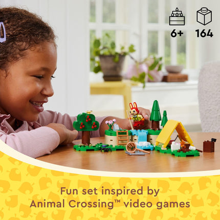 Buy LEGO Animal Crossing Bunnieâ€™s Outdoor Activities Buildable Creative Playset for Kids, Includes in India.