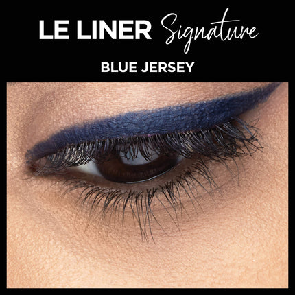 L’Oréal Paris Makeup Le Liner Signature Mechanical Eyeliner, Easy-Glide, Smudge Resistant, Bold Color, Long Lasting, Waterproof Eyeliner, Blue Jersey, 0.011 oz., 1 count