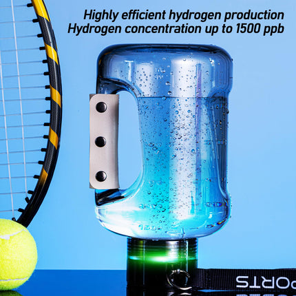 Shoot a Single Hair 3 Hydrogen Water Bottle Generator, Shoot to Enjoy The Next Day Service, 24 Hours to Receive The Goods Please Complain, You can Enjoy 3 Times The Selling Price Compensation!(Gray）