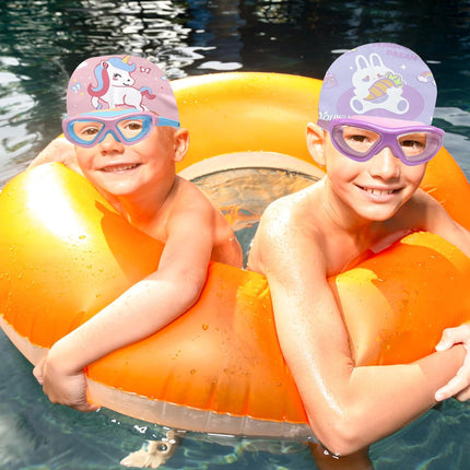 swimming cap for kids 6-14 girls
