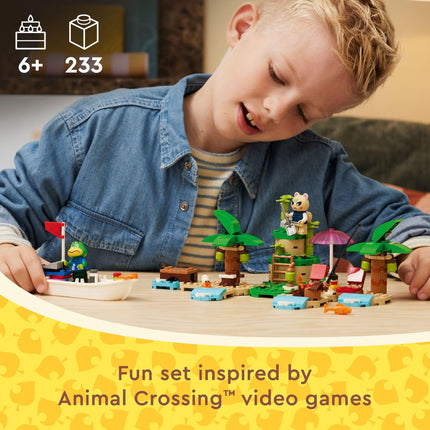 Buy LEGO Animal Crossing Kappâ€™nâ€™s Island Boat Tour, Buildable Video Game Toy for Kids, Includes in India.