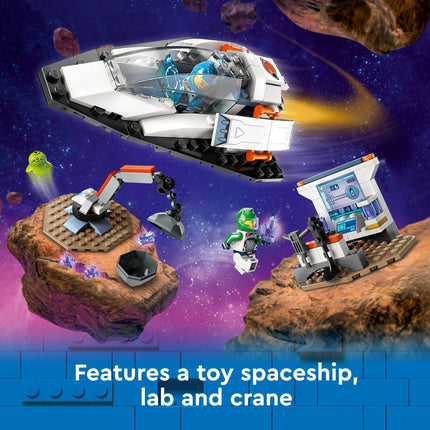 Buy LEGO City Spaceship and Asteroid Discovery Toy Building Set, Gift for Kids Ages 4 Years Old and in India.