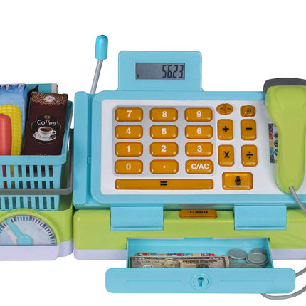 Buy Playkidz Interactive Toy Cash Register for Kids - Sounds & Early Learning Play Includes Play Money in India