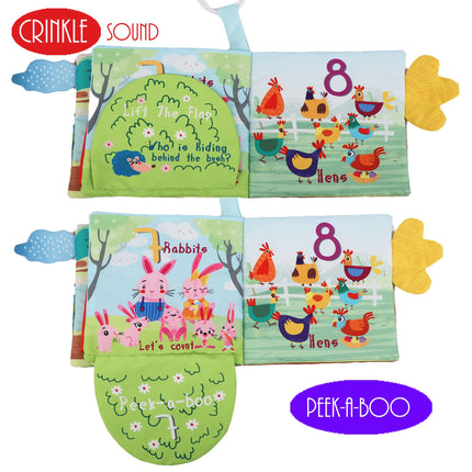 buy Soft Cloth Crinkle Baby Books 0-6 Months Baby Toys 6 to 12 Months Touch Feel Books for Babies Infant in india