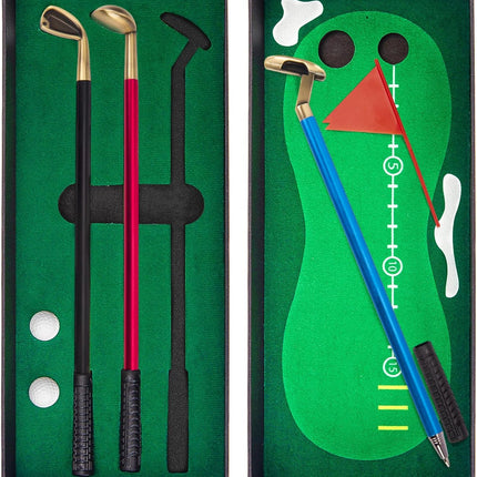 Maxbell Golf Pen Mini Desktop Golf Game - Improve Your Focus and Have Fun While You Work