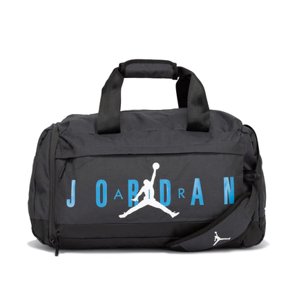 Nike Air Jordan Velocity Duffle Bag (One Size, Anthracite/Blue)