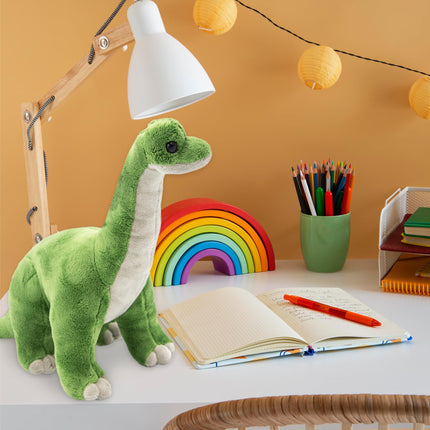 Buy ArtCreativity Big Cozy Plush Brachiosaurus Dinosaur - Soft and Cuddly Stuffed Animal Pillow - Cute in India.