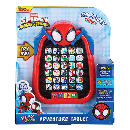 ekids Spidey and His Amazing Friends Kids Tablet for Preschool, Tablet with Educational Games and ABC Learning for Toddlers Aged 3 and Up