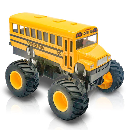 Buy ArtCreativity 5 Inch Monster School Bus, Super Monster Bus with Pullback Mechanism, Diecast Monster in India