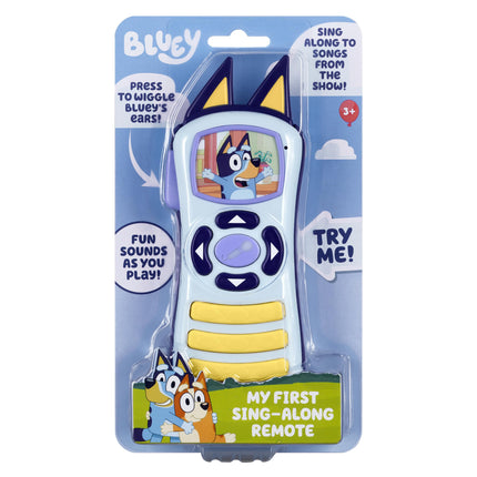 eKids Bluey Toy Remote Control for Toddlers with Built-in Music and Sound Effects, Musical Toy for Fans of Bluey Toys