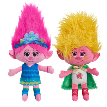 Buy DreamWorks Trolls Band Together 8-inch Small Plush Poppy and Viva 2-piece Set, Kids Toys for Ages 3 Up by Just Play in India