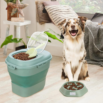 Maxbell Foldable Dog Food Storage Container